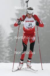 07.12.2007, Hochfilzen (AUT): Tobias Eberhard (AUT) - IBU World Cup biathlon, sprint men - Hochfilzen (AUT). www.nordicfocus.com. c Furtner/NordicFocus. Every downloaded picture is fee-liable.