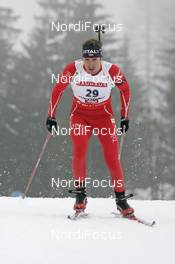 07.12.2007, Hochfilzen (AUT): Emil Hegle Svendsen (NOR) - IBU World Cup biathlon, sprint men - Hochfilzen (AUT). www.nordicfocus.com. c Furtner/NordicFocus. Every downloaded picture is fee-liable.