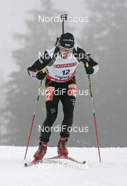 07.12.2007, Hochfilzen (AUT): Michail Kletcherov (BUL) - IBU World Cup biathlon, sprint men - Hochfilzen (AUT). www.nordicfocus.com. c Furtner/NordicFocus. Every downloaded picture is fee-liable.