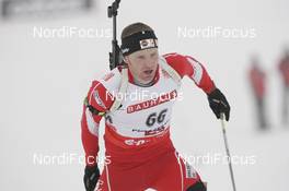 07.12.2007, Hochfilzen (AUT): Simon Eder (AUT) - IBU World Cup biathlon, sprint men - Hochfilzen (AUT). www.nordicfocus.com. c Furtner/NordicFocus. Every downloaded picture is fee-liable.