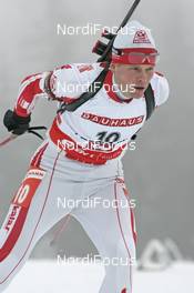 07.12.2007, Hochfilzen (AUT): Oystein Slettemark (GRL) - IBU World Cup biathlon, sprint men - Hochfilzen (AUT). www.nordicfocus.com. c Furtner/NordicFocus. Every downloaded picture is fee-liable.