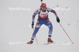 07.12.2007, Hochfilzen (AUT): Mikhail Kochkin (RUS) - IBU World Cup biathlon, sprint men - Hochfilzen (AUT). www.nordicfocus.com. c Furtner/NordicFocus. Every downloaded picture is fee-liable.