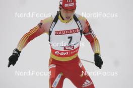 07.12.2007, Hochfilzen (AUT): Qing Zhang (CHN) - IBU World Cup biathlon, sprint men - Hochfilzen (AUT). www.nordicfocus.com. c Furtner/NordicFocus. Every downloaded picture is fee-liable.