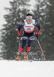 07.12.2007, Hochfilzen (AUT): Simon Fourcade (FRA) - IBU World Cup biathlon, sprint men - Hochfilzen (AUT). www.nordicfocus.com. c Furtner/NordicFocus. Every downloaded picture is fee-liable.
