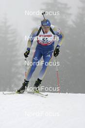 07.12.2007, Hochfilzen (AUT): Bjoern Ferry (SWE) - IBU World Cup biathlon, sprint men - Hochfilzen (AUT). www.nordicfocus.com. c Furtner/NordicFocus. Every downloaded picture is fee-liable.