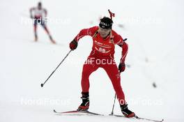 07.12.2007, Hochfilzen (AUT): Ole Einar Bjoerndalen (NOR) - IBU World Cup biathlon, sprint men - Hochfilzen (AUT). www.nordicfocus.com. c Furtner/NordicFocus. Every downloaded picture is fee-liable.