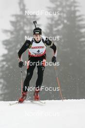 07.12.2007, Hochfilzen (AUT): Krasimir Anev (BUL) - IBU World Cup biathlon, sprint men - Hochfilzen (AUT). www.nordicfocus.com. c Furtner/NordicFocus. Every downloaded picture is fee-liable.