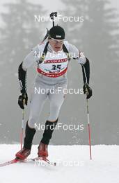 07.12.2007, Hochfilzen (AUT): Vitaliy Rudenchyk (BUL) - IBU World Cup biathlon, sprint men - Hochfilzen (AUT). www.nordicfocus.com. c Furtner/NordicFocus. Every downloaded picture is fee-liable.
