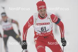 07.12.2007, Hochfilzen (AUT): Stian Eckhoff (NOR) - IBU World Cup biathlon, sprint men - Hochfilzen (AUT). www.nordicfocus.com. c Furtner/NordicFocus. Every downloaded picture is fee-liable.