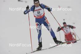 07.12.2007, Hochfilzen (AUT): Rene Laurent Vuillermoz (ITA) - IBU World Cup biathlon, sprint men - Hochfilzen (AUT). www.nordicfocus.com. c Furtner/NordicFocus. Every downloaded picture is fee-liable.