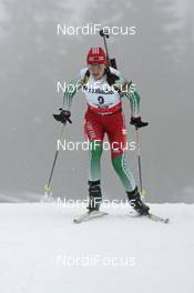 07.12.2007, Hochfilzen (AUT): Olga Nazarova (BLR) - IBU World Cup biathlon, sprint women - Hochfilzen (AUT). www.nordicfocus.com. c Furtner/NordicFocus. Every downloaded picture is fee-liable.