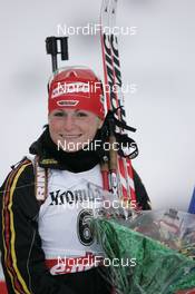 07.12.2007, Hochfilzen (AUT): Andrea Henkel (GER) - IBU World Cup biathlon, sprint women - Hochfilzen (AUT). www.nordicfocus.com. c Furtner/NordicFocus. Every downloaded picture is fee-liable.