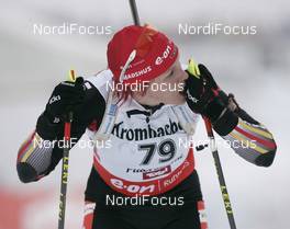 07.12.2007, Hochfilzen (AUT): Kati Wilhelm (GER) - IBU World Cup biathlon, sprint women - Hochfilzen (AUT). www.nordicfocus.com. c Furtner/NordicFocus. Every downloaded picture is fee-liable.