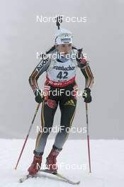 07.12.2007, Hochfilzen (AUT): Katrin Hitzer (GER) - IBU World Cup biathlon, sprint women - Hochfilzen (AUT). www.nordicfocus.com. c Furtner/NordicFocus. Every downloaded picture is fee-liable.