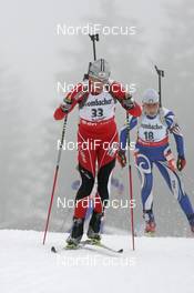 07.12.2007, Hochfilzen (AUT): Nicole Pfluger  (AUT) - IBU World Cup biathlon, sprint women - Hochfilzen (AUT). www.nordicfocus.com. c Furtner/NordicFocus. Every downloaded picture is fee-liable.