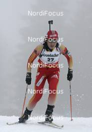 07.12.2007, Hochfilzen (AUT): Yuping Jia (CHN) - IBU World Cup biathlon, sprint women - Hochfilzen (AUT). www.nordicfocus.com. c Furtner/NordicFocus. Every downloaded picture is fee-liable.