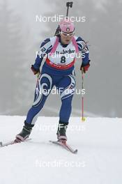 07.12.2007, Hochfilzen (AUT): Katja Haller (ITA) - IBU World Cup biathlon, sprint women - Hochfilzen (AUT). www.nordicfocus.com. c Furtner/NordicFocus. Every downloaded picture is fee-liable.