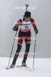 07.12.2007, Hochfilzen (AUT): Sandra Keith (CAN) - IBU World Cup biathlon, sprint women - Hochfilzen (AUT). www.nordicfocus.com. c Furtner/NordicFocus. Every downloaded picture is fee-liable.