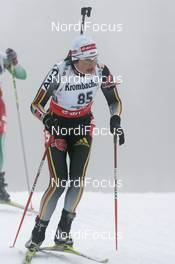 07.12.2007, Hochfilzen (AUT): Simone Denkinger (GER) - IBU World Cup biathlon, sprint women - Hochfilzen (AUT). www.nordicfocus.com. c Furtner/NordicFocus. Every downloaded picture is fee-liable.