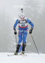 07.12.2007, Hochfilzen (AUT): Kaisa Varis (FIN) - IBU World Cup biathlon, sprint women - Hochfilzen (AUT). www.nordicfocus.com. c Furtner/NordicFocus. Every downloaded picture is fee-liable.