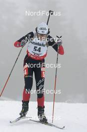 07.12.2007, Hochfilzen (AUT): Sylvia Becaert (FRA) - IBU World Cup biathlon, sprint women - Hochfilzen (AUT). www.nordicfocus.com. c Furtner/NordicFocus. Every downloaded picture is fee-liable.
