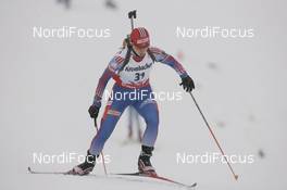 07.12.2007, Hochfilzen (AUT): Anna Kunaeva (RUS) - IBU World Cup biathlon, sprint women - Hochfilzen (AUT). www.nordicfocus.com. c Furtner/NordicFocus. Every downloaded picture is fee-liable.