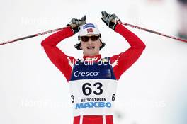 24.11.2007, Beitostoelen, Norway (NOR): Marit Bjoergen (NOR) - FIS world cup cross-country, womens 10 km, Beitostoelen. www.nordicfocus.com. c Furtner/NordicFocus. Every downloaded picture is fee-liable.