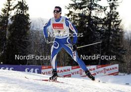25.11.2007, Beitostoelen, Norway (NOR): Fabio Santus (ITA)  - FIS world cup cross-country, relay men, Beitostoelen. www.nordicfocus.com. c Furtner/NordicFocus. Every downloaded picture is fee-liable.