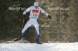 25.11.2007, Beitostoelen, Norway (NOR): Kaspar Kokk (EST) - FIS world cup cross-country, relay men, Beitostoelen. www.nordicfocus.com. c Furtner/NordicFocus. Every downloaded picture is fee-liable.