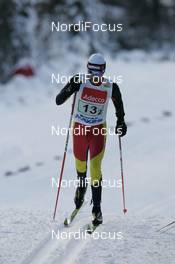 25.11.2007, Beitostoelen, Norway (NOR): Diego Ruiz (ESP)  - FIS world cup cross-country, relay men, Beitostoelen. www.nordicfocus.com. c Furtner/NordicFocus. Every downloaded picture is fee-liable.