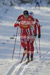 25.11.2007, Beitostoelen, Norway (NOR): Odd-Bjoern Hjelmeset (NOR)  - FIS world cup cross-country, relay men, Beitostoelen. www.nordicfocus.com. c Furtner/NordicFocus. Every downloaded picture is fee-liable.