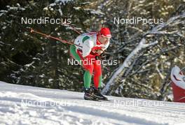 25.11.2007, Beitostoelen, Norway (NOR): Alexandr Ionenkow (BLR)   - FIS world cup cross-country, relay men, Beitostoelen. www.nordicfocus.com. c Furtner/NordicFocus. Every downloaded picture is fee-liable.