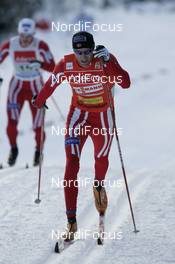 25.11.2007, Beitostoelen, Norway (NOR): Odd-Bjoern Hjelmeset (NOR) - FIS world cup cross-country, relay men, Beitostoelen. www.nordicfocus.com. c Furtner/NordicFocus. Every downloaded picture is fee-liable.