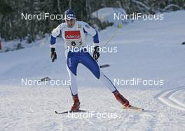 25.11.2007, Beitostoelen, Norway (NOR): Teemu Kattilakoski (FIN)   - FIS world cup cross-country, relay men, Beitostoelen. www.nordicfocus.com. c Furtner/NordicFocus. Every downloaded picture is fee-liable.