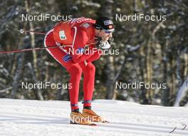 25.11.2007, Beitostoelen, Norway (NOR): Odd-Bjoern Hjelmeset (NOR)  - FIS world cup cross-country, relay men, Beitostoelen. www.nordicfocus.com. c Furtner/NordicFocus. Every downloaded picture is fee-liable.
