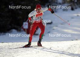 25.11.2007, Beitostoelen, Norway (NOR): Leanid Karneyenka (BLR)  - FIS world cup cross-country, relay men, Beitostoelen. www.nordicfocus.com. c Furtner/NordicFocus. Every downloaded picture is fee-liable.