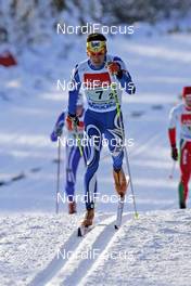 25.11.2007, Beitostoelen, Norway (NOR): Pietro Piller Cottrer (ITA)  - FIS world cup cross-country, relay men, Beitostoelen. www.nordicfocus.com. c Furtner/NordicFocus. Every downloaded picture is fee-liable.