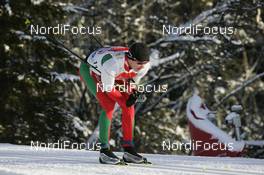 25.11.2007, Beitostoelen, Norway (NOR): Sergei Dolidovich (BLR)  - FIS world cup cross-country, relay men, Beitostoelen. www.nordicfocus.com. c Furtner/NordicFocus. Every downloaded picture is fee-liable.