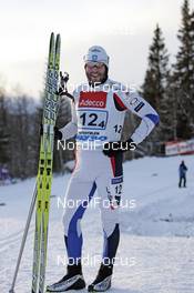 25.11.2007, Beitostoelen, Norway (NOR): Urmas Vaelbe (EST) - FIS world cup cross-country, relay men, Beitostoelen. www.nordicfocus.com. c Furtner/NordicFocus. Every downloaded picture is fee-liable.