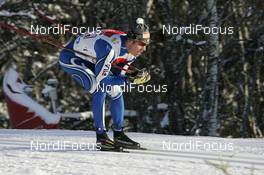 25.11.2007, Beitostoelen, Norway (NOR): Roland Clara (ITA)  - FIS world cup cross-country, relay men, Beitostoelen. www.nordicfocus.com. c Furtner/NordicFocus. Every downloaded picture is fee-liable.