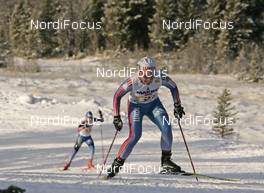 25.11.2007, Beitostoelen, Norway (NOR): Evgenia Medvedeva (RUS)  - FIS world cup cross-country, relay women, Beitostoelen. www.nordicfocus.com. c Furtner/NordicFocus. Every downloaded picture is fee-liable.