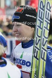 25.11.2007, Beitostoelen, Norway (NOR): Riikka Sarasoja (FIN)  - FIS world cup cross-country, relay women, Beitostoelen. www.nordicfocus.com. c Furtner/NordicFocus. Every downloaded picture is fee-liable.