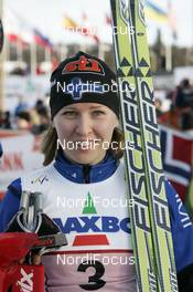 25.11.2007, Beitostoelen, Norway (NOR): Riikka Sarasoja (FIN)  - FIS world cup cross-country, relay women, Beitostoelen. www.nordicfocus.com. c Furtner/NordicFocus. Every downloaded picture is fee-liable.