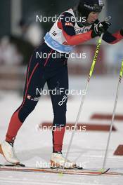 02.12.2007, Kuusamo, Finland (FIN): Karine Laurent Philippot (FRA) - FIS world cup cross-country, 10km C women, Kuusamo (FIN). www.nordicfocus.com. c Furtner/NordicFocus. Every downloaded picture is fee-liable.