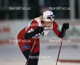 02.12.2007, Kuusamo, Finland (FIN): Vibeke W. Skofterud (NOR) - FIS world cup cross-country, 10km C women, Kuusamo (FIN). www.nordicfocus.com. c Furtner/NordicFocus. Every downloaded picture is fee-liable.