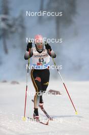 02.12.2007, Kuusamo, Finland (FIN): Evi Sachenbacher Stehle (GER) - FIS world cup cross-country, 10km women, Kuusamo (FIN). www.nordicfocus.com. c Felgenhauer/NordicFocus. Every downloaded picture is fee-liable.