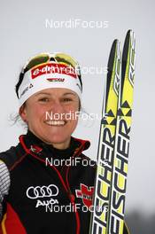 30.11.2007, Kuusamo, Finland (FIN): Manuela Henkel (GER)  - FIS world cup cross-country, individual sprint, training, Kuusamo (FIN). www.nordicfocus.com. c Felgenhauer/NordicFocus. Every downloaded picture is fee-liable.