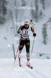 01.12.2007, Kuusamo, Finland (FIN): Claudia Kuenzel-Nystad (GER)  - FIS world cup cross-country, individual sprint, Kuusamo (FIN). www.nordicfocus.com. c Felgenhauer/NordicFocus. Every downloaded picture is fee-liable.
