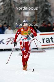01.12.2007, Kuusamo, Finland (FIN): Eldar Roenning (NOR), broken ski pole, feature - FIS world cup cross-country, individual sprint, Kuusamo (FIN). www.nordicfocus.com. c Felgenhauer/NordicFocus. Every downloaded picture is fee-liable.