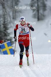 01.12.2007, Kuusamo, Finland (FIN): Vibeke W. Skofterud (NOR)   - FIS world cup cross-country, individual sprint, Kuusamo (FIN). www.nordicfocus.com. c Felgenhauer/NordicFocus. Every downloaded picture is fee-liable.